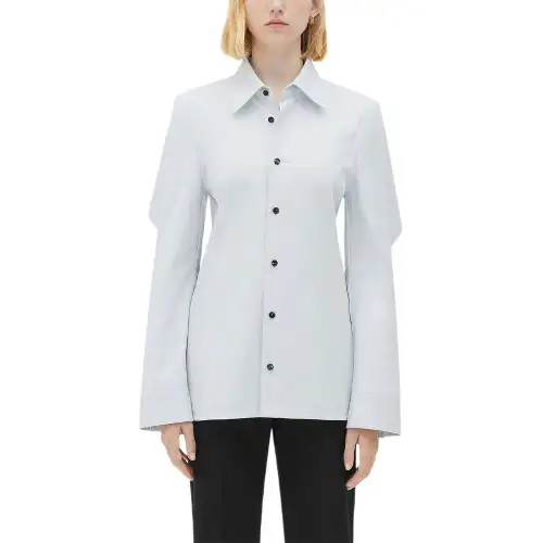 Bottega Veneta FW23 Shirt Women's Blue