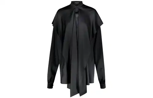 Balenciaga Shirt Regular Fit Women's Black