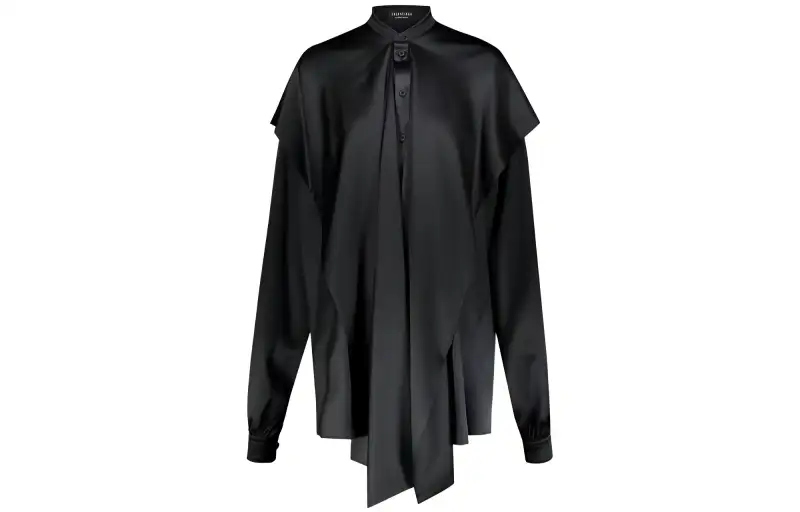 Balenciaga Shirt Regular Fit Women's Black