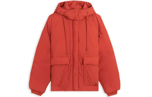 KENZO Winter Down Jacket Women's Orange Red