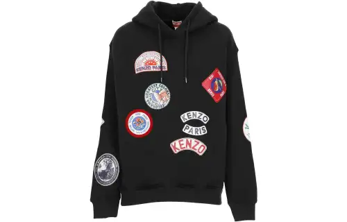 【Previous Season】Travel Patches cotton hoodie