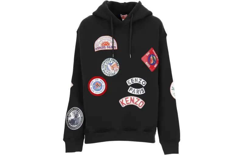 【Previous Season】Travel Patches cotton hoodie