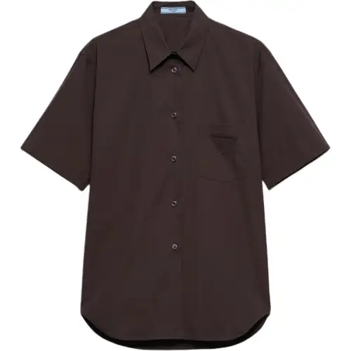 PRADA Short Sleeved Button Up Shirt