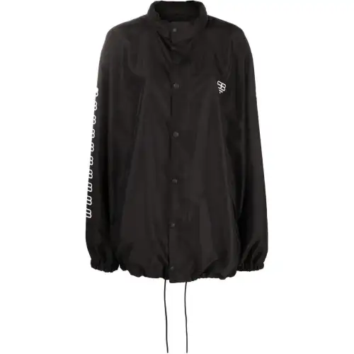 Balenciaga SS22 Jacket Loose Fit Women's Black