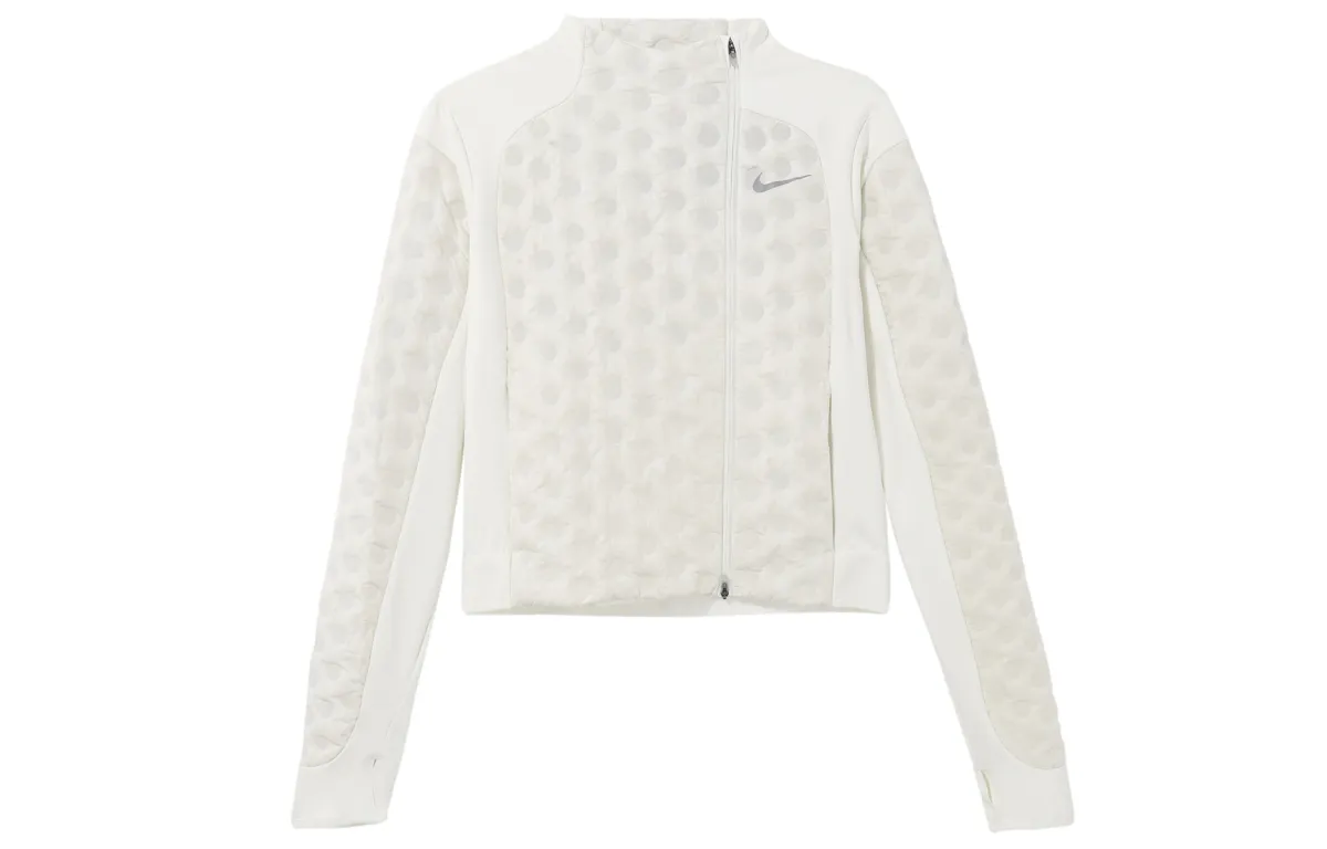 Nike Down Jackets Women's White Stand Collar