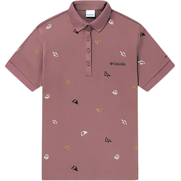 Columbia Polo Shirt Women's Brown