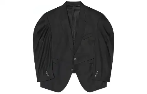 Balenciaga Jackets & Coats Loose Fit Women's Black