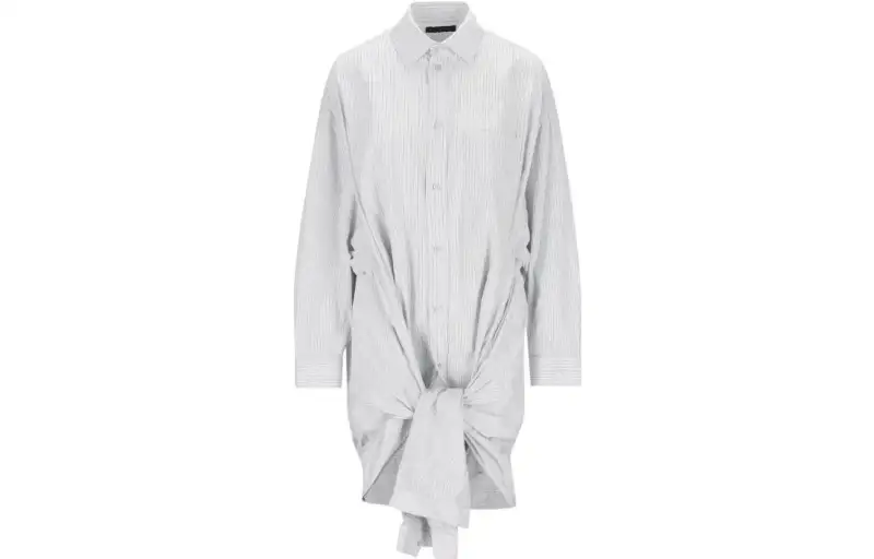 Balenciaga FW23 Shirt Regular Fit Women's White