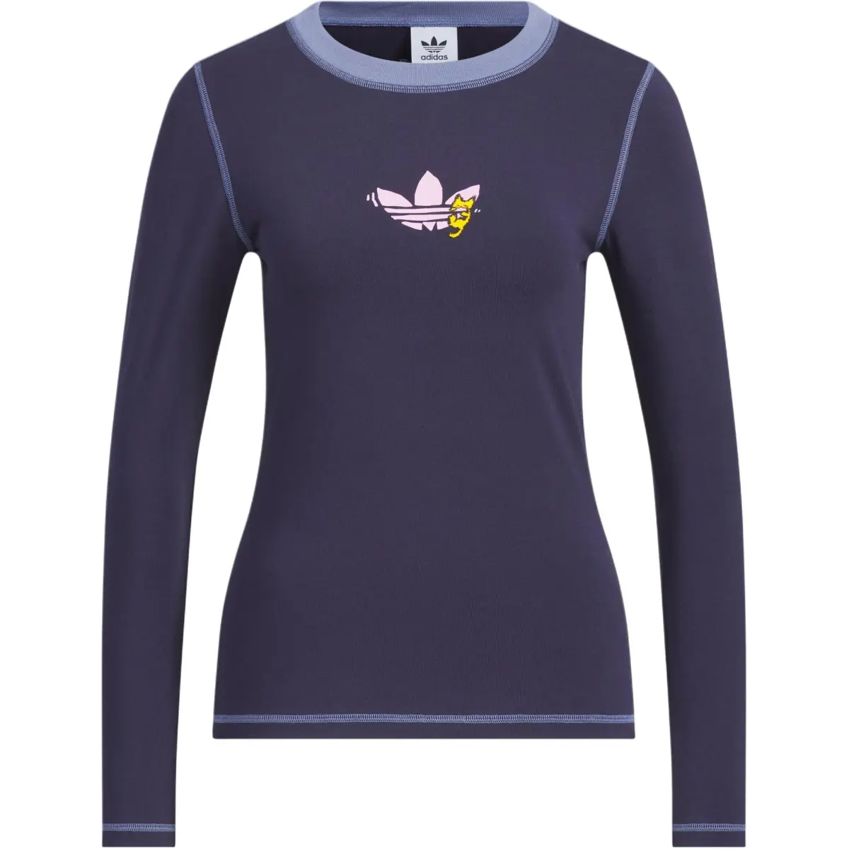 Adidas Originals T Shirt Women's Dark Ink Blue