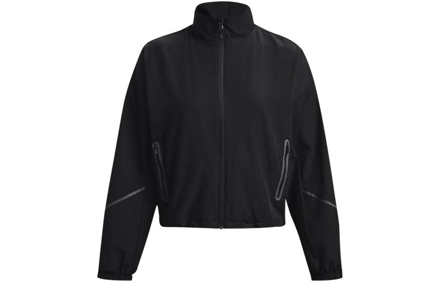 Женская куртка Under Armour Zipper Jacket (черная)