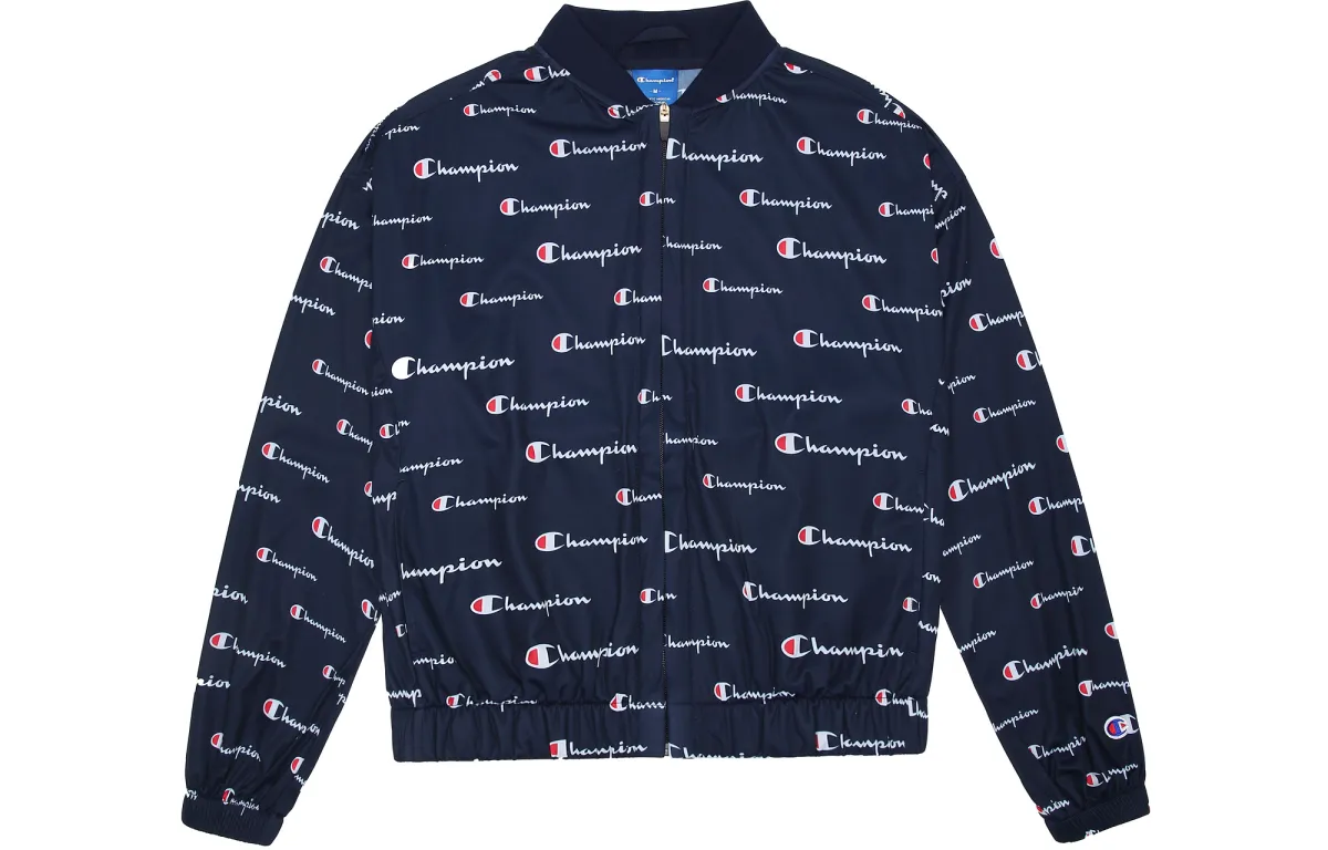 Champion Jacket Japan Version Women's Navy Blue