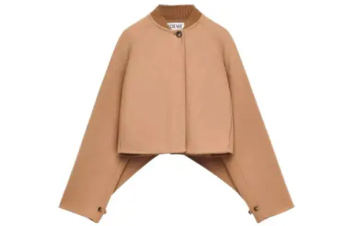 LOEWE Jackets Women's Camel Turtleneck Moderate Other