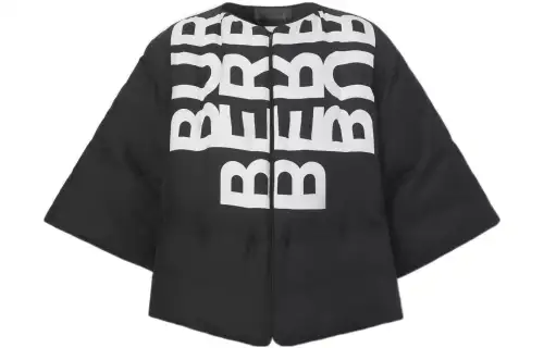 Burberry Jackets Women's Black Moderate