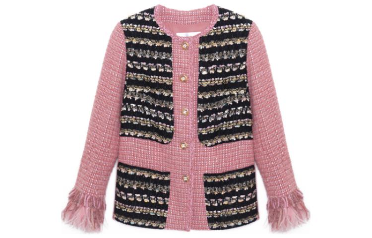 Женская куртка Chanel FW22 (розовая)