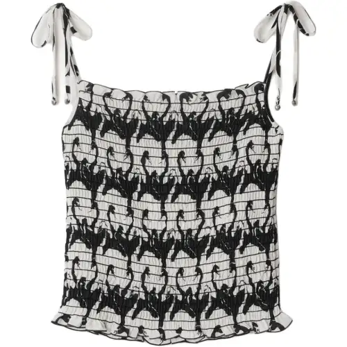 Burberry Camisole Women's Black White