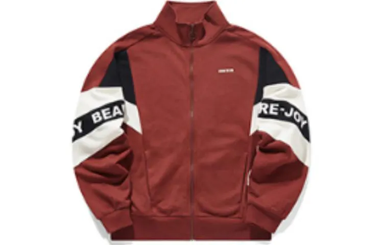 ANTA Life Collection Jackets Women's Brick Red Stand Collar Moderate Other