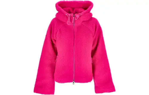 LOEWE Neon Fleece Zip Jacket 'Fluo Pink'