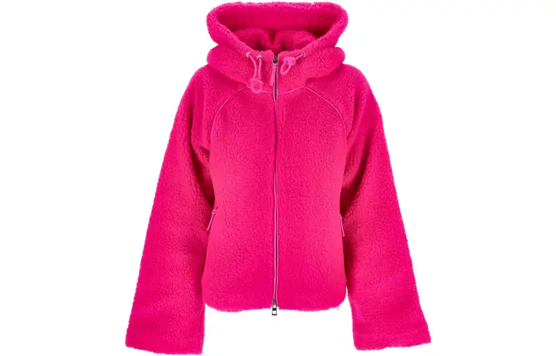 LOEWE Neon Fleece Zip Jacket 'Fluo Pink'