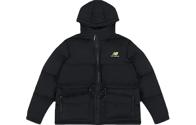 New Balance Down Jackets Women's Black Hooded Moderate Other
