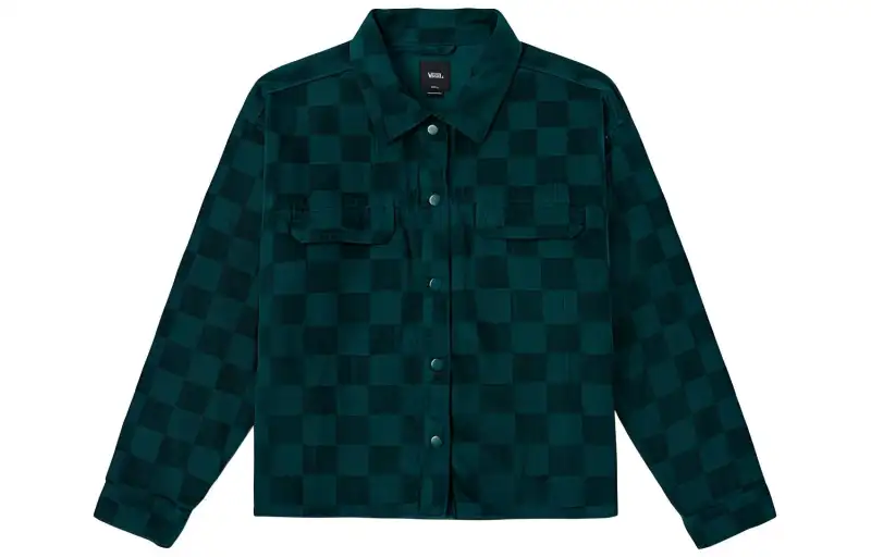 Vans Jackets Women's Green Lapel Moderate Other