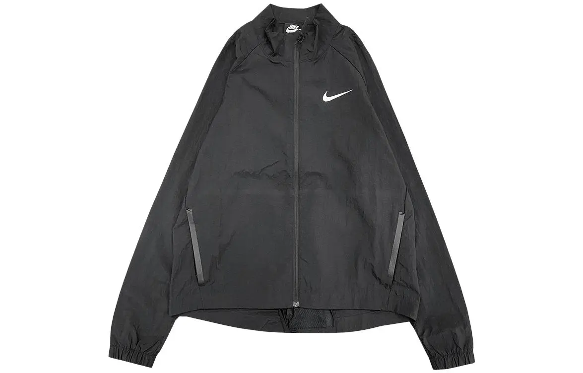 Nike Jackets Women's Black Stand Collar Moderate