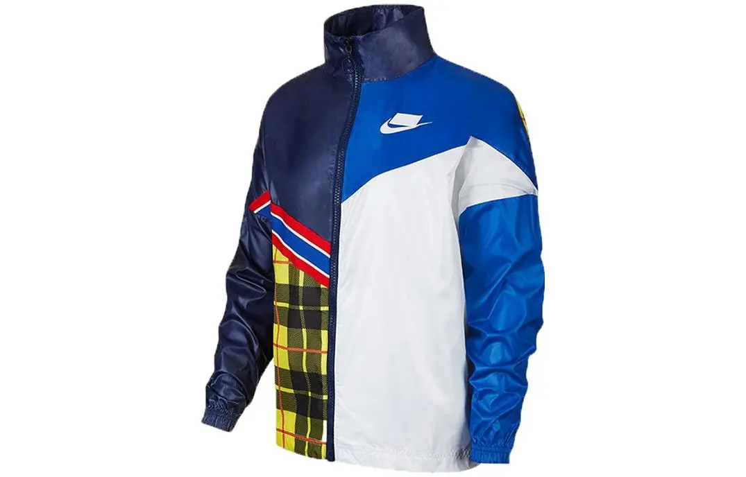 Nike Jackets Women's Blue Stand Collar Moderate Other