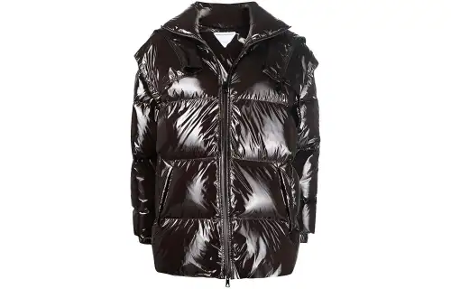 Bottega Veneta Down Jacket Women's Brown