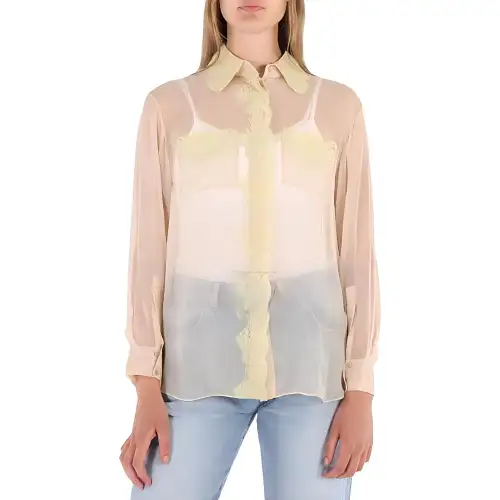 Burberry FW23 Shirt Women's Peach Pink