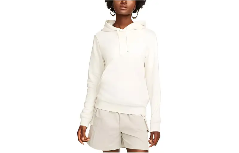 Nike Sweatshirts Women's Beige Hooded Moderate Other