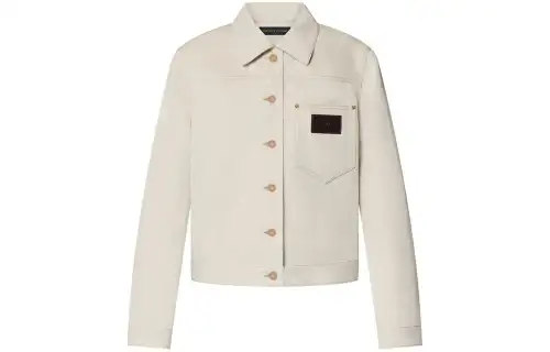 LOUIS VUITTON Patch Pocket Gabardine Jacket