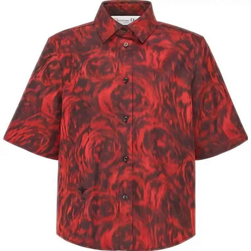Christian DIOR Short Sleeved Printed Shirt