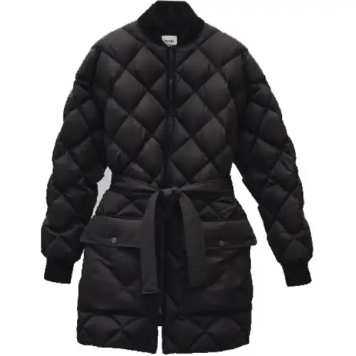 HERMES SS22 Down Jacket Winter Women's Black