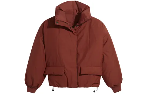 Levis Down Jacket Winter Women's Red