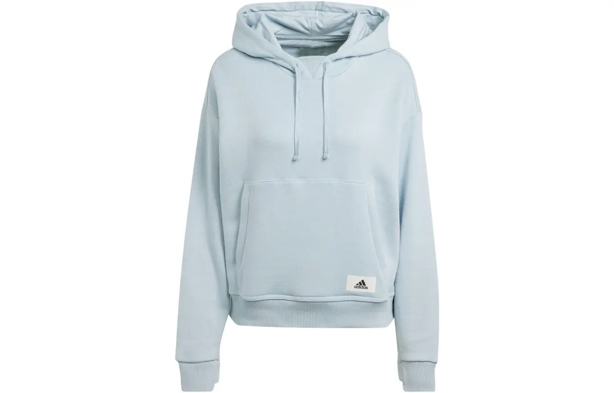 Adidas Sweatshirts Women's Blue Hooded Moderate Other