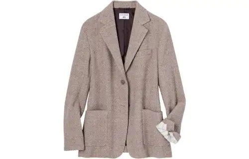 UNIQLO Jackets Women's Camel V Neck Moderate Other