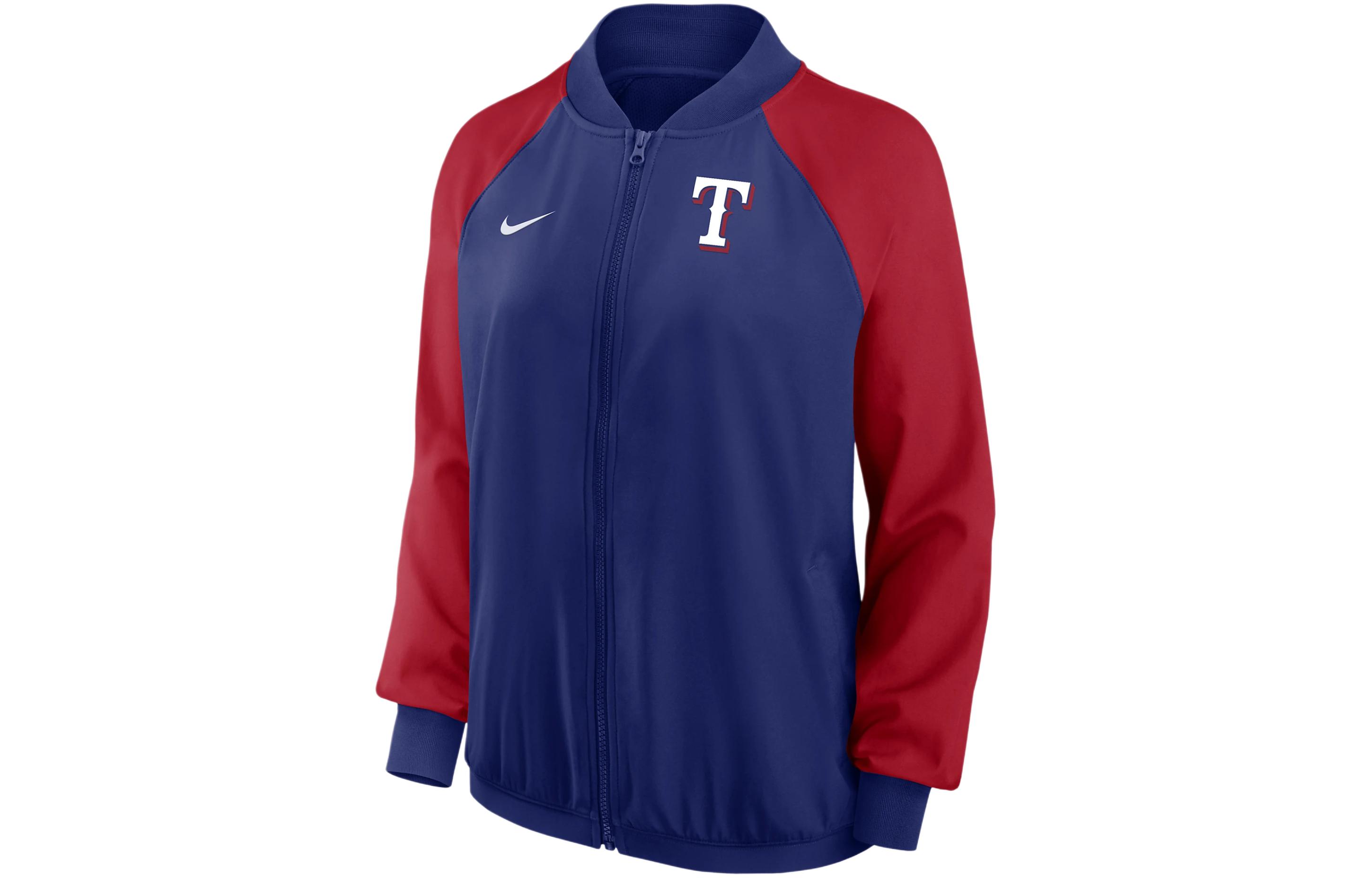 Nike Dri FIT Team MLB Texas Rangers Jackets & Coats Women's Royal Blue