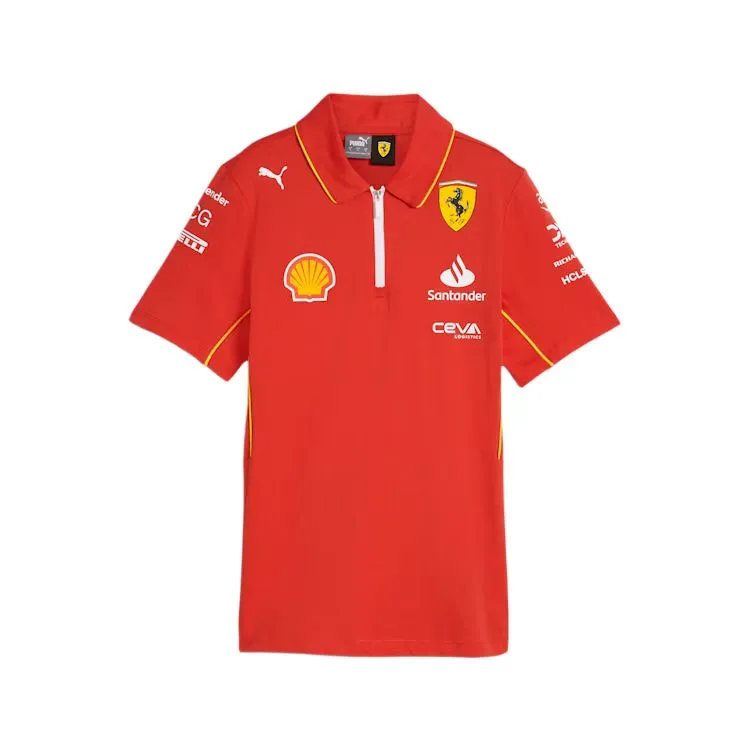 PUMA Scuderia Ferrari SS24 Polo Shirt Women's Red