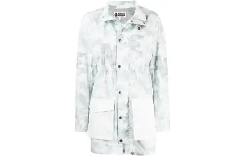 A BATHING APE Jackets Women's Light Gray Moderate