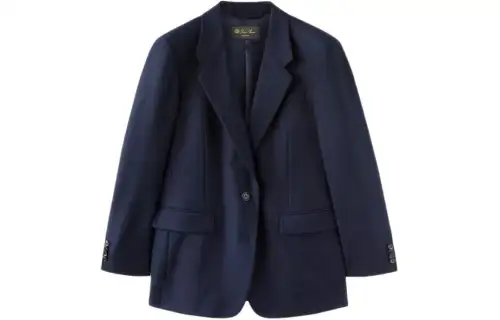 Loro Piana Single Breasted Tailored Blazer