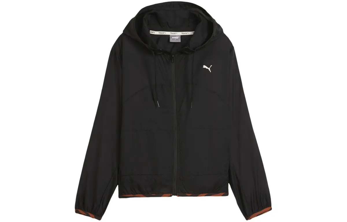 PUMA ANIMAL REMIX WOVEN FASHION FZ Jackets & Coats Women's Black