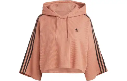 Adidas Originals Sweatshirts Women's Clay Strata Hooded Moderate Regular