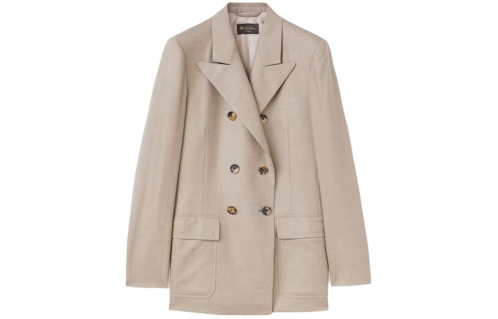 Loro Piana SS24 Ada Jacket Jackets & Coats Women's Ecru