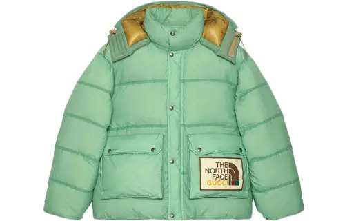 GUCCI X The North Face Padded Jacket Aqua