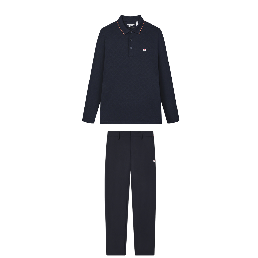 FILA Modern FW24 HERITAGE Casual Sportswear Men's Legend Blue