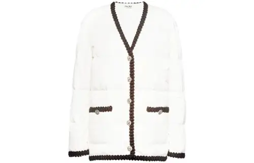 MIU MIU Down Jacket Women's White