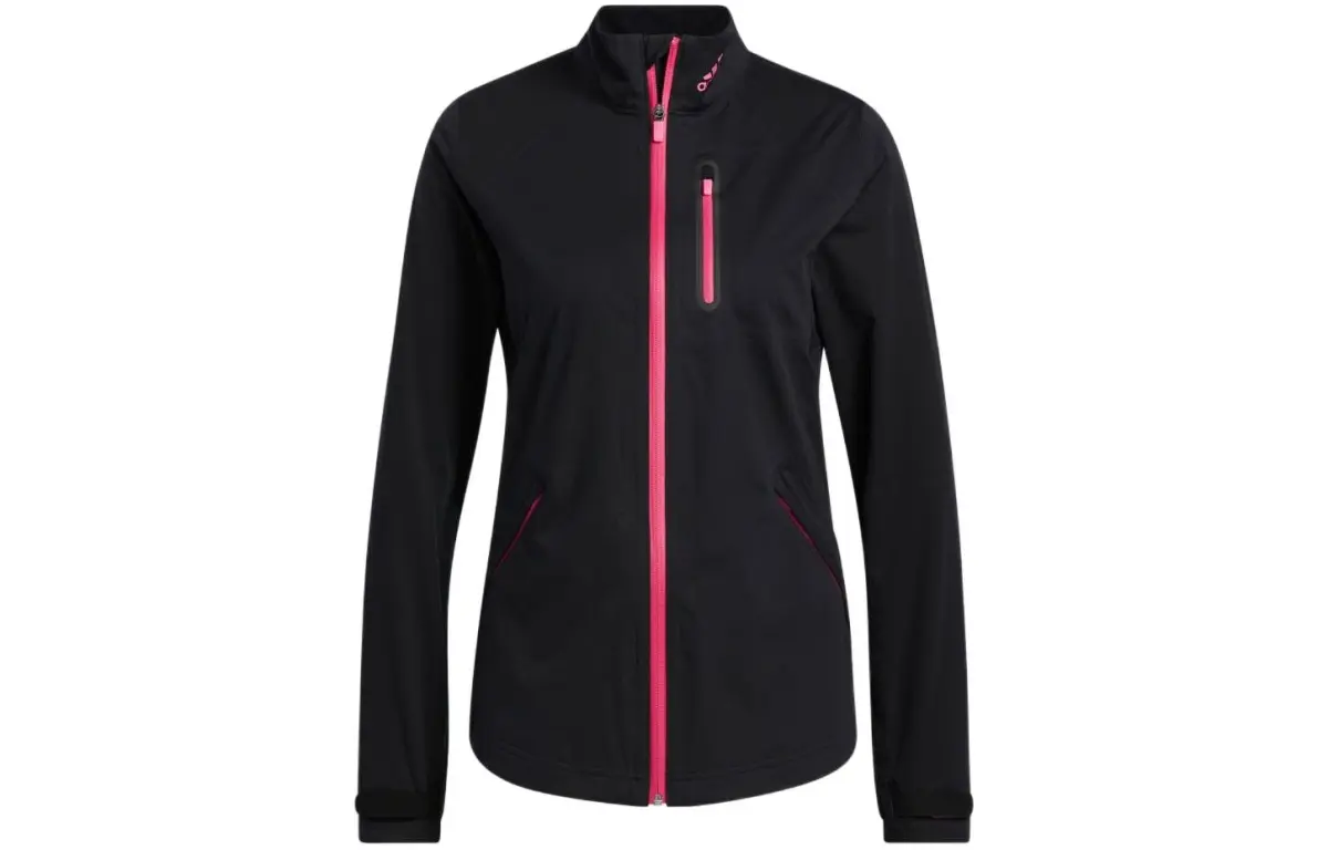 Adidas Jackets Women's Black Stand Collar Moderate Other