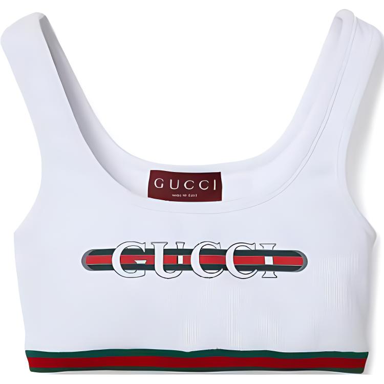 Женский топ Gucci Lido (белый)