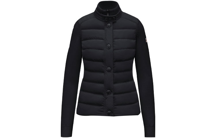 Женская куртка Moncler Grenoble FW22 CARDIGAN (черная)