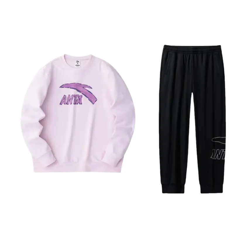 ANTA Casual Sportswear Unisex Crew Neck Moderate