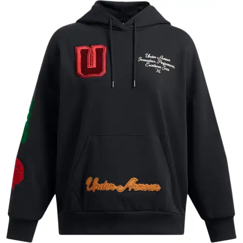 Under Armour Icon Heavyweight Terry Sweatshirt Women's Black/Summit White